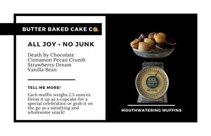 4 Pack Muffins (zero sugar, low-carb, gluten-free)