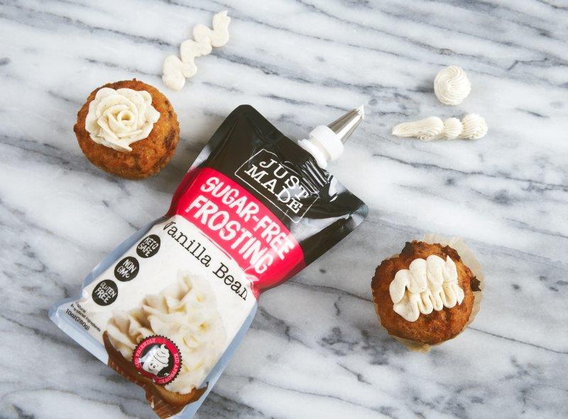 Sugar-Free Vanilla Bean Frosting (10oz) by Butter Baked Cake Co